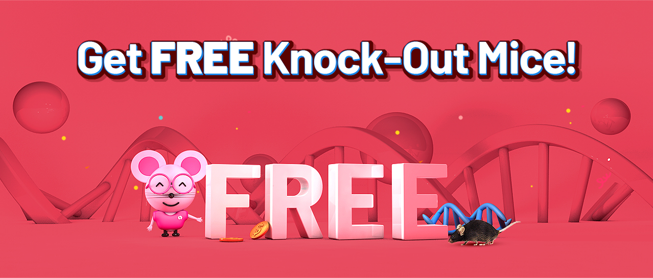 Get FREE Knock-Out Mice!